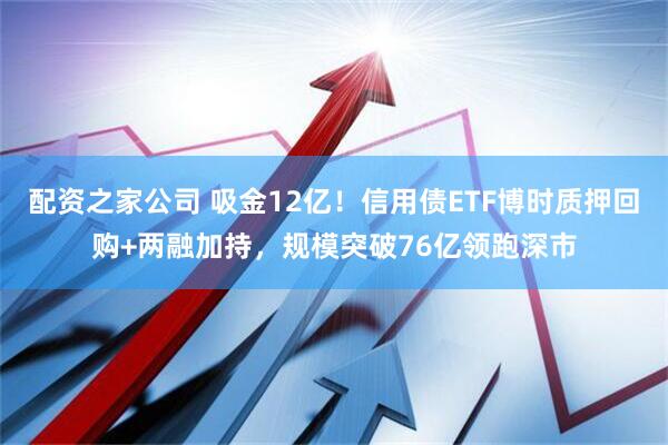 配资之家公司 吸金12亿！信用债ETF博时质押回购+两融加持，规模突破76亿领跑深市