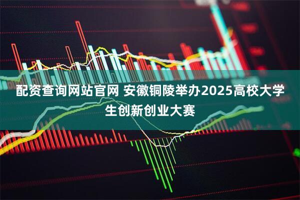 配资查询网站官网 安徽铜陵举办2025高校大学生创新创业大赛